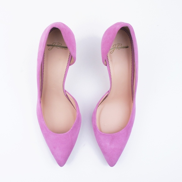 New JCREW Lucie Suede D'Orsay Pumps - Picture 4 of 4